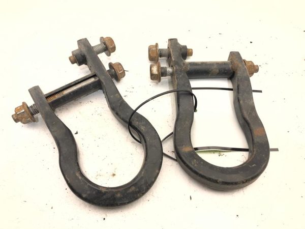2012 Gmc Sierra 1500 Pair Of Tow Hooks Set Oem Frame Loops Hardware — photo 1