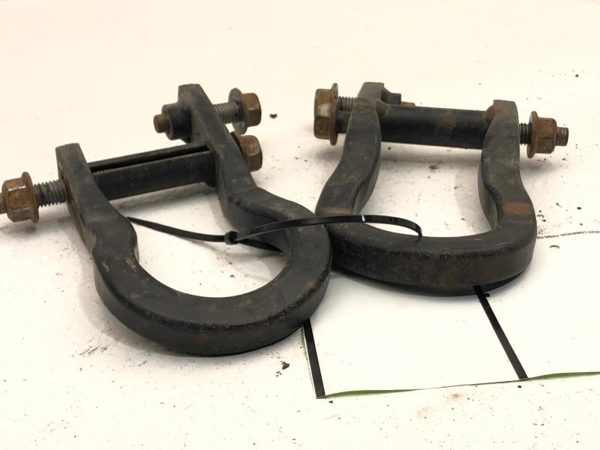 2012 Gmc Sierra 1500 Pair Of Tow Hooks Set Oem Frame Loops Hardware — photo 6