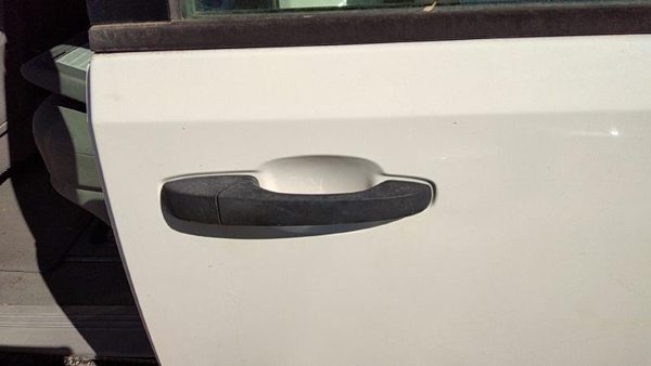 08-20 Dodge Grand Caravan Driver Left Rear Outside Door Handle Back White Pw1 — photo 3