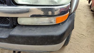 99-02 Silverado 2500 Hd Driver Left Front Turn Signal Light Lamp Fender Mounted
