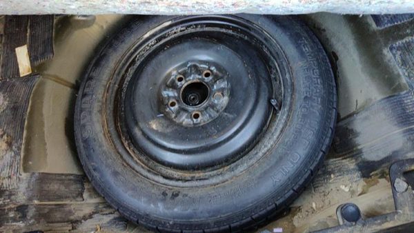 2006-2012 Ford Fusion Compact Spare Donut Wheel With Tire Oem 6E5z1015b — photo 2