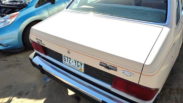 1984 Ford Tempo Trunk/decklid/hatch/tailgate Tan — photo 1