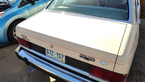1984 Ford Tempo Trunk/decklid/hatch/tailgate Tan — photo 2
