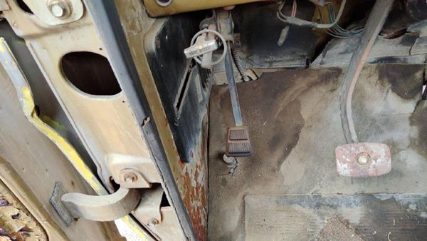 1967-1972 Ford F100 Parking Brake Pedal Assembly Oem Complete Emergency Unit — photo 3