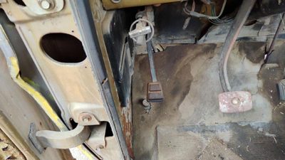 1967-1972 Ford F100 Parking Brake Pedal Assembly Oem Complete Emergency Unit