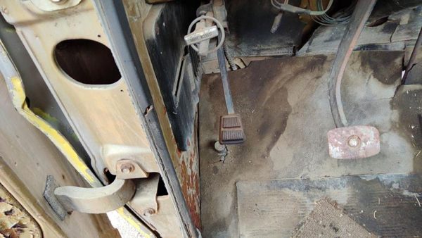 1967-1972 Ford F100 Parking Brake Pedal Assembly Oem Complete Emergency Unit — photo 2