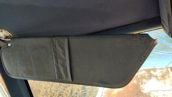 83-88 Ford Ranger Driver Left Sun Visor Oem Blue — photo 5