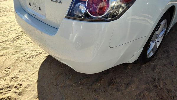 2007-2012 Nissan Altima Rear Bumper Cover Assembly Oem Back White Qx3 85022Ja040 — photo 6