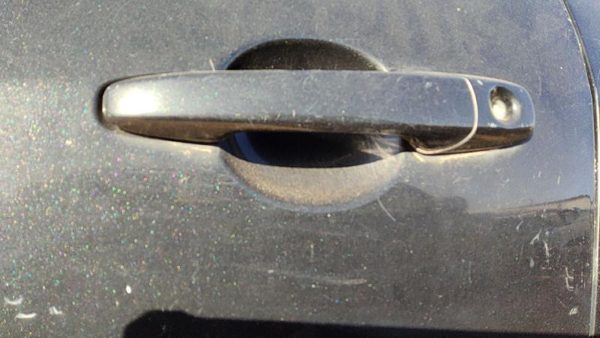 06-12 Ford Fusion Driver Left Front Outside Door Handle Uh Tuxedo Black Metallic — photo 5