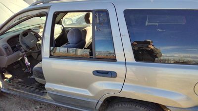 2001 Jeep Grand Cherokee Rear Door LH Ps5 Silver 55136701AB
