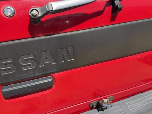 90-95 Nissan Pathfinder Hatch Trim Surround Panel Tail Liftgate Finish Red OEM — photo 7