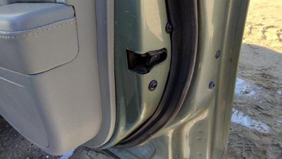 2005-2011 Cadillac Sts Passenger Right Front Door Latch With Rods/Cables Oem