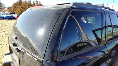 2003 Chevy Trail Blazer Passenger Right Rear Moulding On Quarter Panel Oem Black