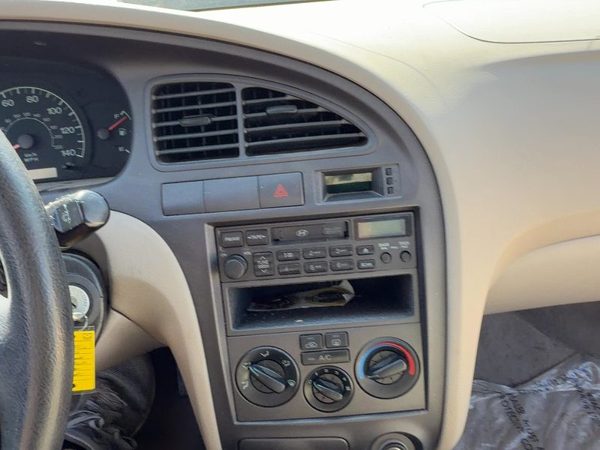 01-03 Elantra Trim Bezel Around Speedometer Oem Dash Surround Panel Gray Ze — photo 3