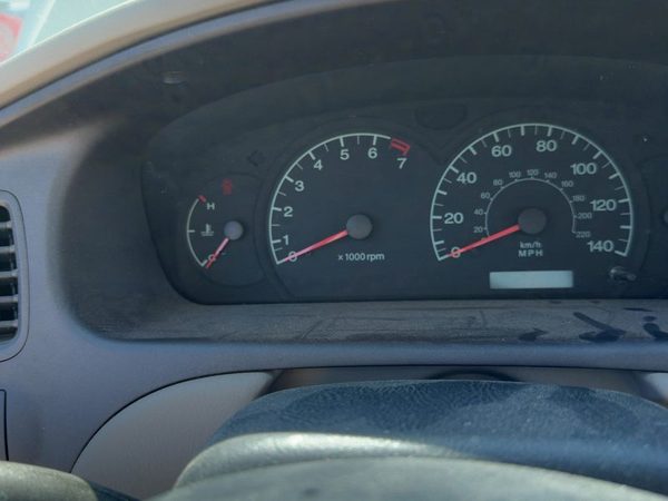 01-03 Elantra Trim Bezel Around Speedometer Oem Dash Surround Panel Gray Ze — photo 9