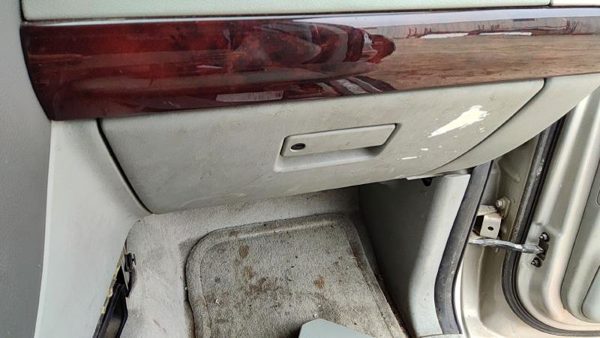 2003 Lincoln Aviator Glove Box Assembly Complete Door With Latch Oem Gray Bl — photo 2