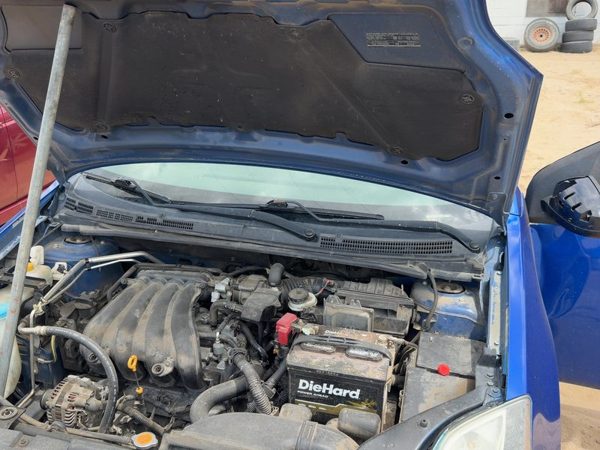 2007-2012 Nissan Sentra Pair Of Hood Hinges Right Left Set Assembly Oem Blue B17 — photo 3