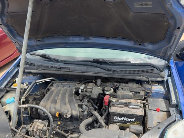 2007-2012 Nissan Sentra Pair Of Hood Hinges Right Left Set Assembly Oem Blue B17 — photo 2