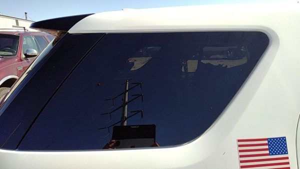11-19 Police Interceptor Passenger Right Rear Quarter Glass Back Side Window Oem — photo 2
