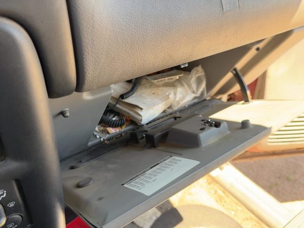 2001-2004 Chevy Venture Glove Box Assembly Complete Door With Latch Oem Gray 14C — photo 3