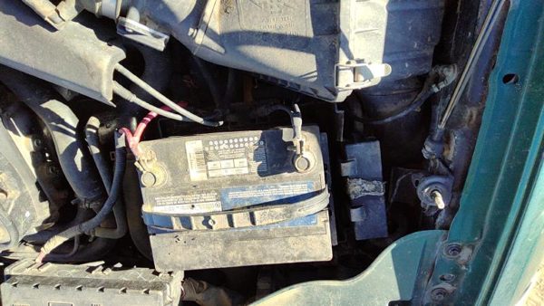 2000-2007 Ford Taurus Complete Battery Box Mount Tray With Hold Down Oem 3.0L — photo 2