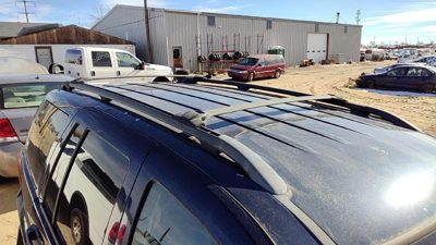 04 Jeep Grand Cherokee Complete Luggage Rack Assembly Roof Rails With Cross Bars