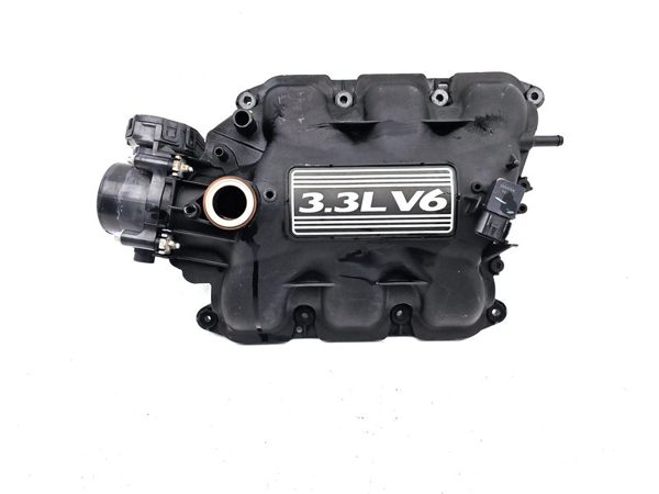 2008-2010 Dodge Grand Caravan Upper Intake Manifold Throttle Body Oem 3.3L — photo 1