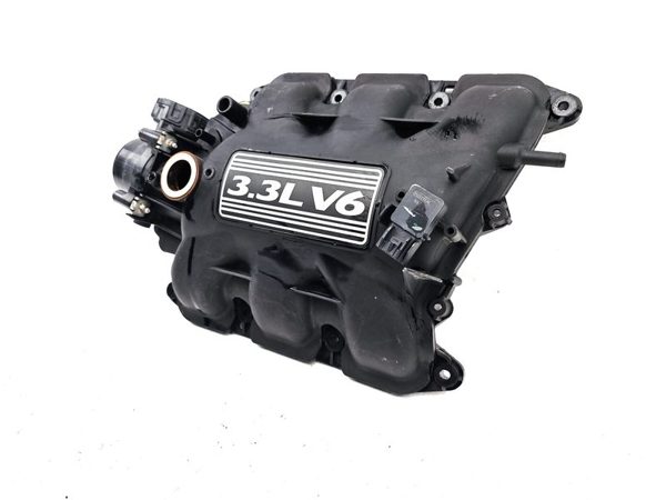 2008-2010 Dodge Grand Caravan Upper Intake Manifold Throttle Body Oem 3.3L — photo 3