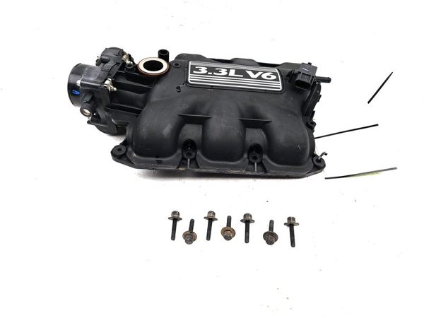 2008-2010 Dodge Grand Caravan Upper Intake Manifold Throttle Body Oem 3.3L — photo 13