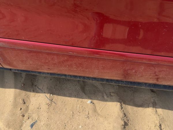 2000-2007 Ford Taurus Passenger Right Front Moulding From Door Oem Primed Red — photo 6