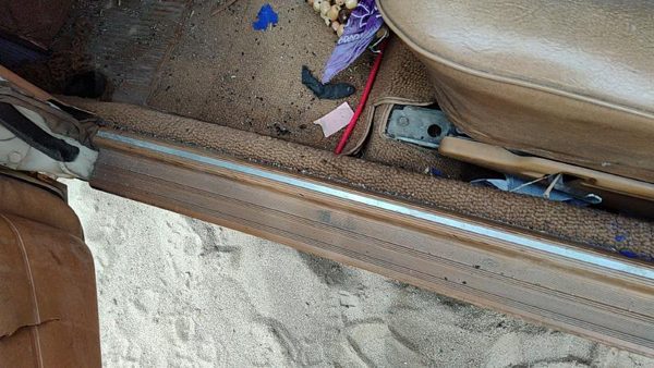 79-85 Mercedes 300Td Driver Left Lower Sill Step Moulding Trim Panel Oem Brown — photo 4
