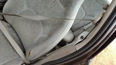 1996 Saturn Sl1 Driver Left Front Seat Belt Retractor Oem Shoulder Gray