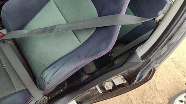 02-05 Civic Hatchback Si Driver Left Front Seat Belt Retractor Shoulder Black Bk — photo 5