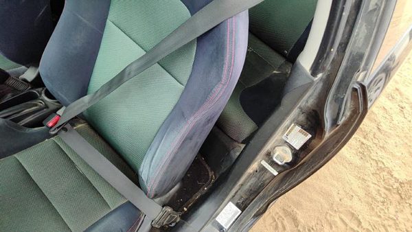 02-05 Civic Hatchback Si Driver Left Front Seat Belt Retractor Shoulder Black Bk — photo 7