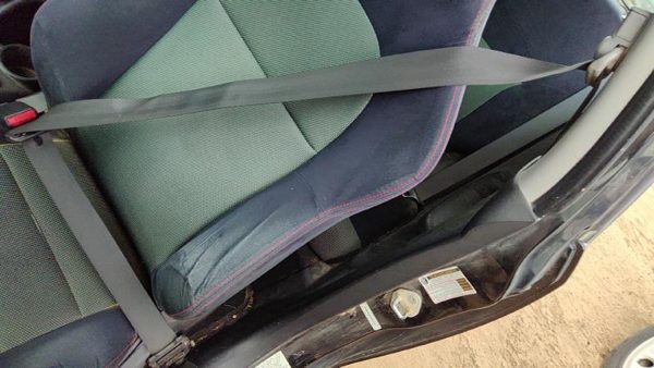 02-05 Civic Hatchback Si Driver Left Front Seat Belt Retractor Shoulder Black Bk — photo 6