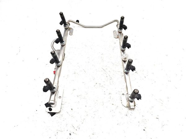 2005-2006 Cadillac Sts Complete Fuel Rail With Injectors Set Loaded Oem 4.6L — photo 12