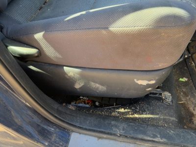 03-08 Toyota Matrix Xr Passenger Right Side Seat Trim Panel Oem