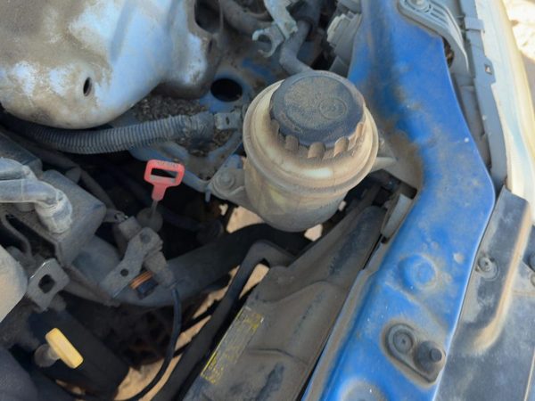 2004-2007 Chevy Aveo Power Steering Fluid Remote Reservoir Tank Oem 1.6L — photo 3