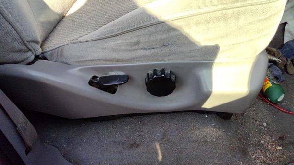 1997-2002 Ford Expedition Passenger Right Side Seat Trim Panel Oem Gray F2 — photo 3