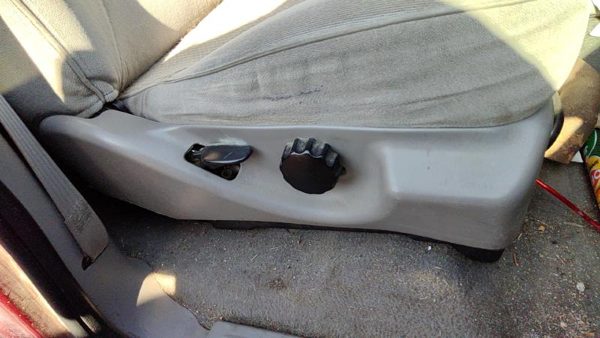 1997-2002 Ford Expedition Passenger Right Side Seat Trim Panel Oem Gray F2 — photo 5