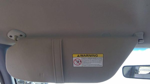 1999 Ford F250 Super Duty Driver Left Sun Visor Oem — photo 6