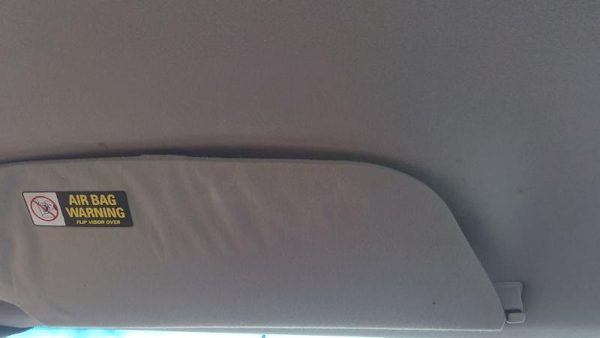 1999 Ford F250 Super Duty Driver Left Sun Visor Oem — photo 3