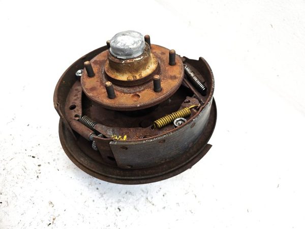 1971 Chevy Van G20 Driver Left Front Spindle Steering Knuckle With Wheel Hub Oem — photo 2
