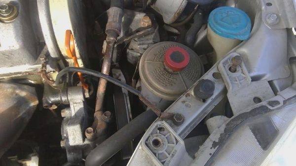 1996-2000 Honda Civic Power Steering Fluid Remote Reservoir Tank Oem 1.6L — photo 1