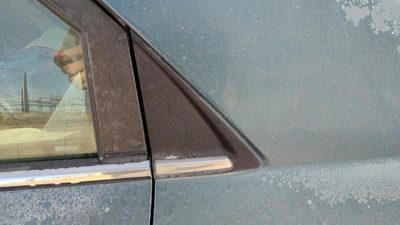 06-10 Hyundai Sonata Driver Left Rear Moulding On Quarter Panel Oem