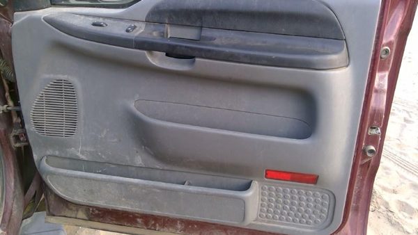 2005-2007 F350 Super Duty Passenger Right Front Inside Door Trim Panel Only Gray — photo 1