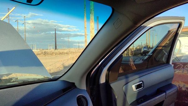 09 Honda Pilot Passenger Right A Pillar Trim Windshield Post Panel Gray/Blue Gr — photo 3