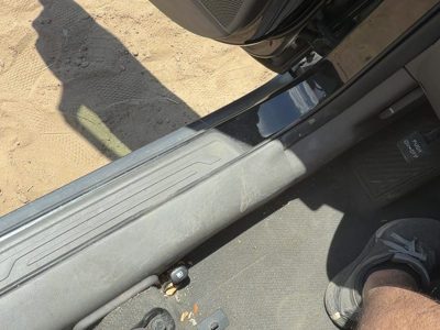 10-13 Kia Sportage Driver Left Lower Sill Step Moulding Trim Panel Oem Gray Gah