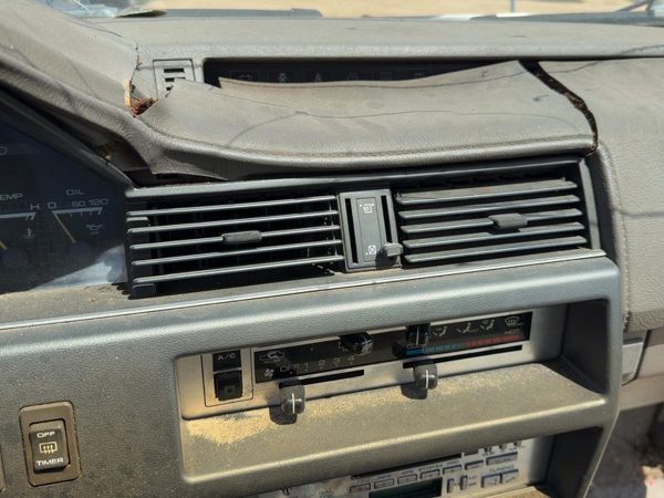 87-88 Nissan Maxima Trim Bezel Around Speedometer Oem Dash Surround Panel Gray — photo 8