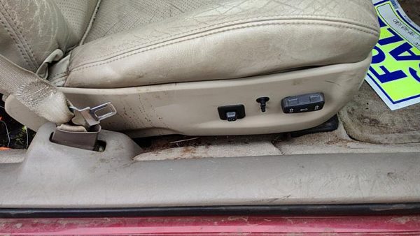 2001 Eldorado Passenger Right Side Power Seat Switch With Trim Panel Shale 155 — photo 2